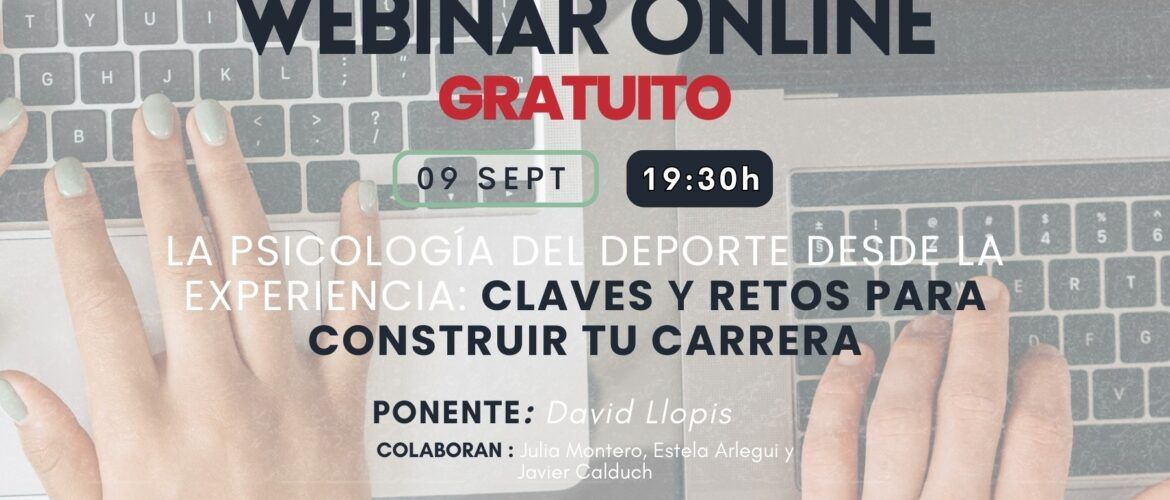 webinar online de psicología y deporte de alto rendimeinto